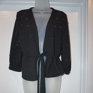 SHEIN Black long Sleeve Top